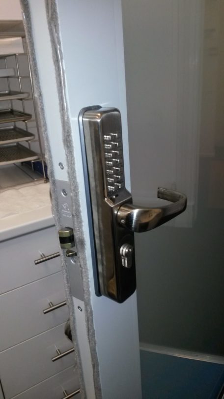 Fitting digital door locks